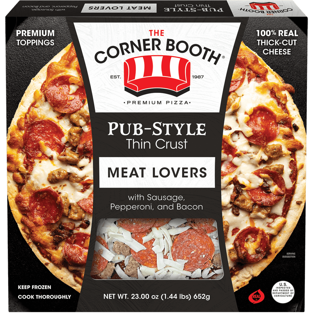 The Corner Booth Meat Lovers Pizza