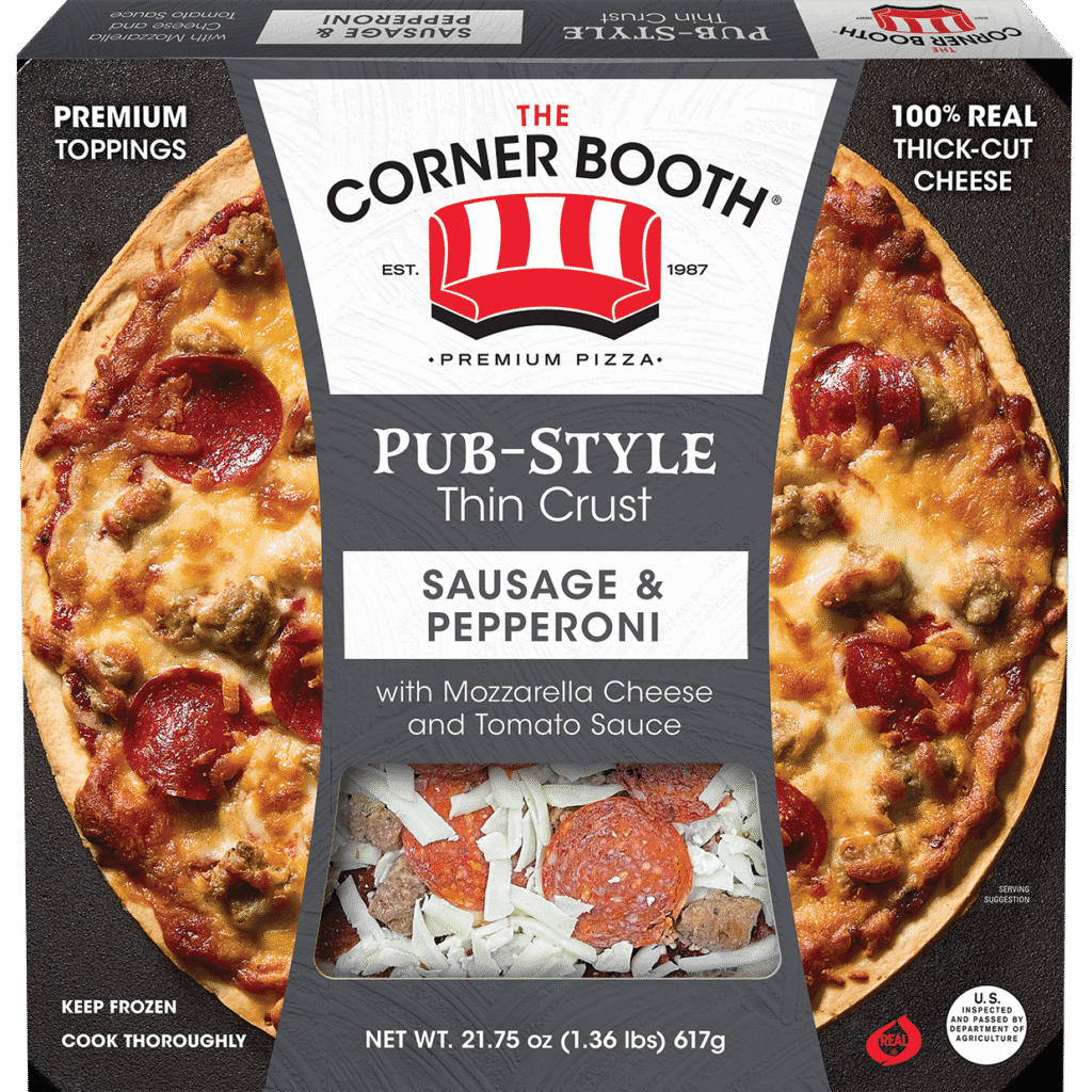 The Corner Booth Sausage & Pepperoni