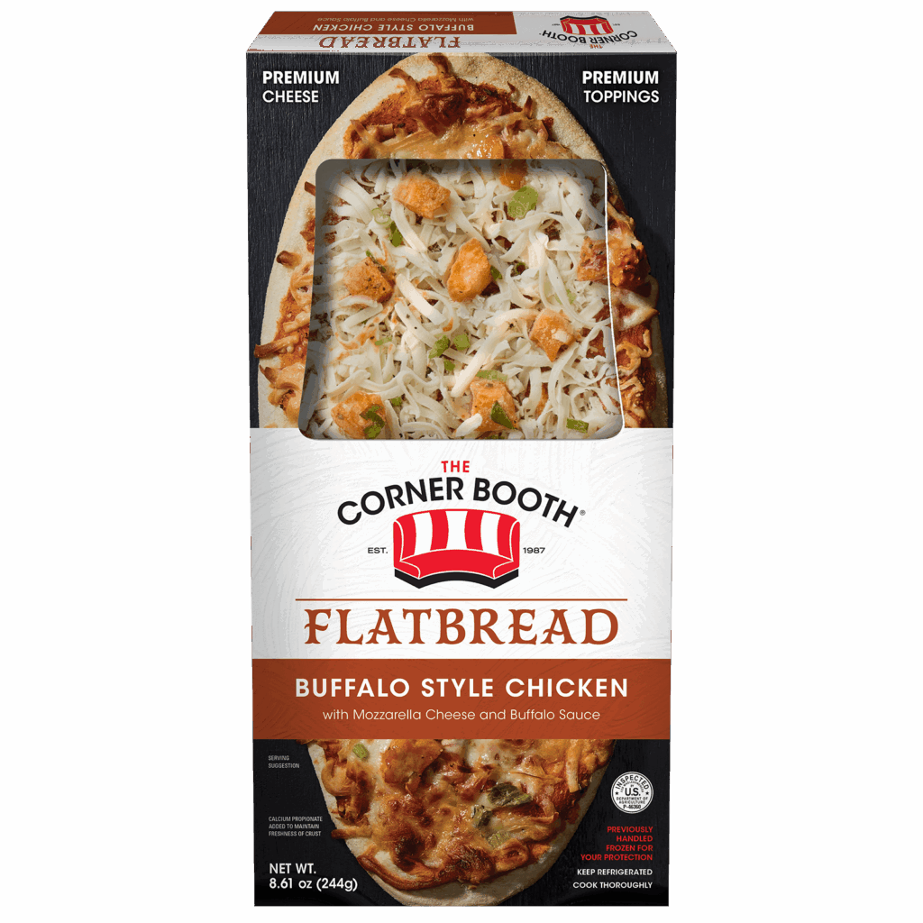 The Corner Booth Flatbread Buffalo Chicken