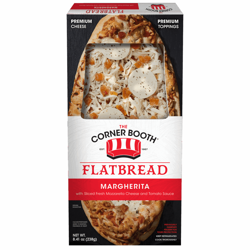 The Corner Booth Flatbread Margherita