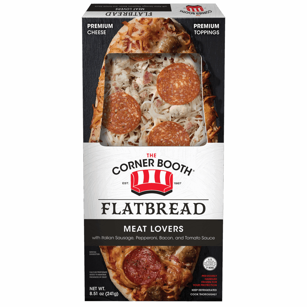 The Corner Booth Flatbread Meat Lovers