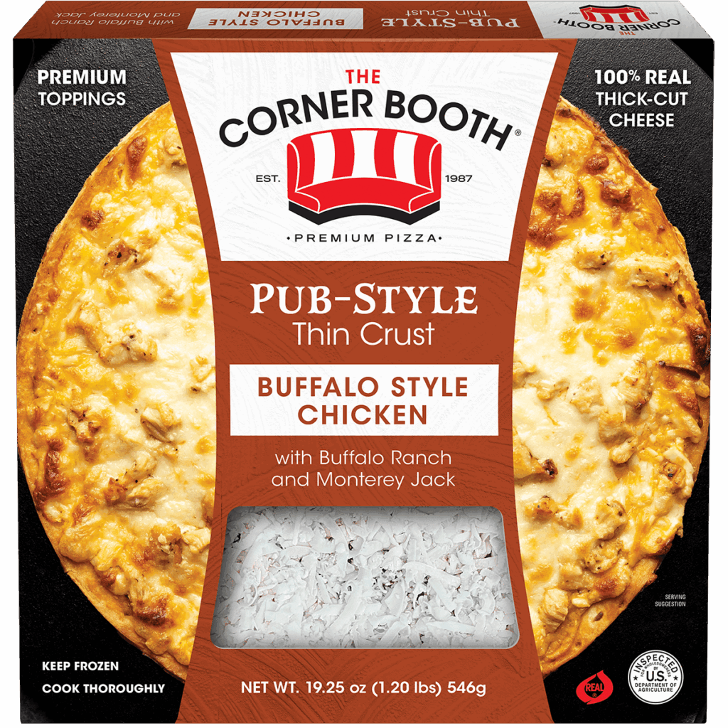 The Corner Booth Pizza Buffalo Style Chicken