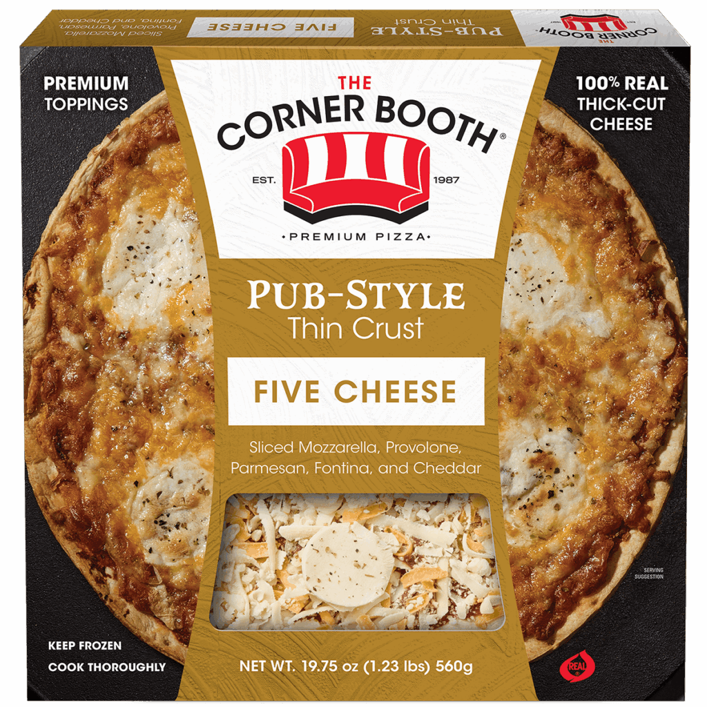 The Corner Booth Pizza Five Cheese