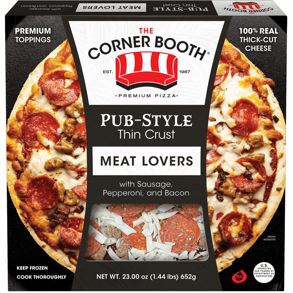 The Corner Booth Pizza Meat Lovers